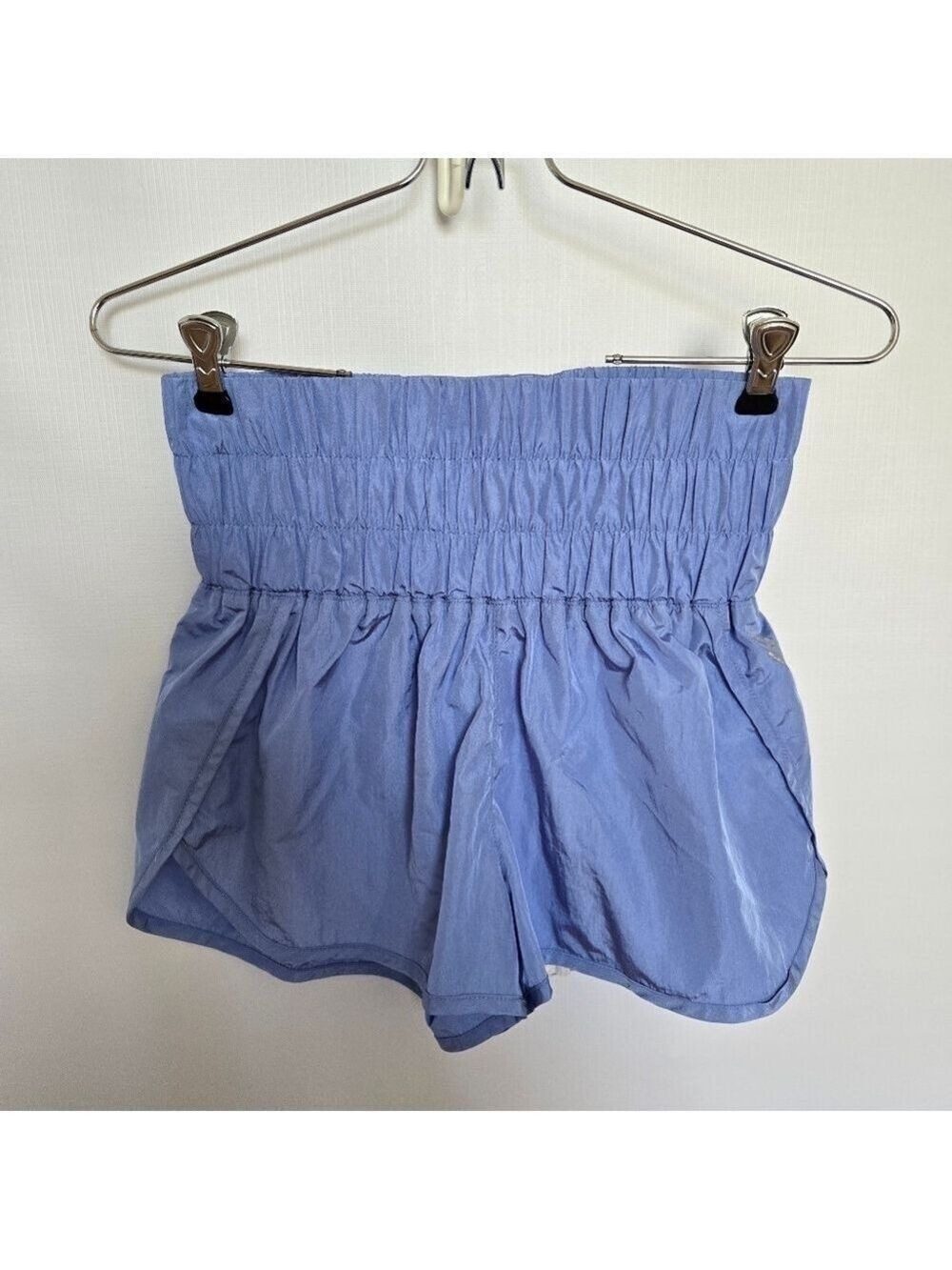 FREE PEOPLE MOVEMENT WOMEN SHORTS 'THE WAY HOME'  LIGHT BLUE (SMALL)